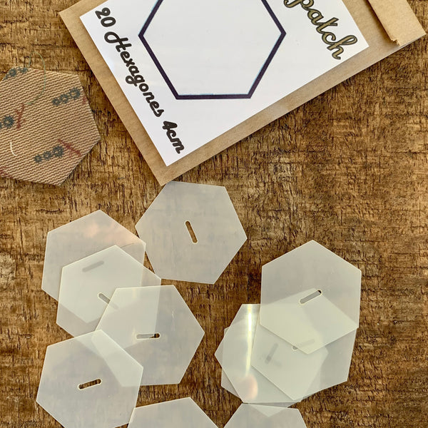 Gabarits Hexagone 4cm