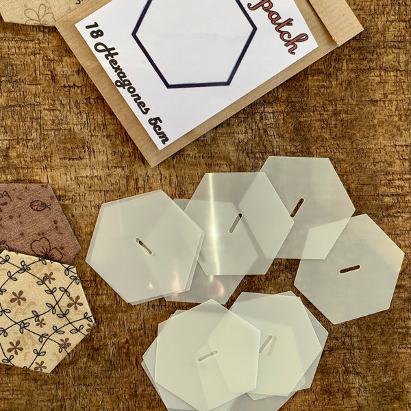 Gabarits Hexagone 5cm