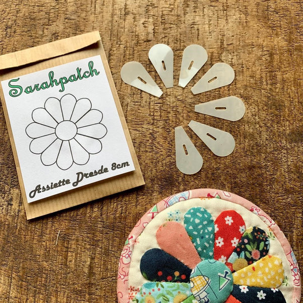 Gabarits Assiette Dresde 8cm