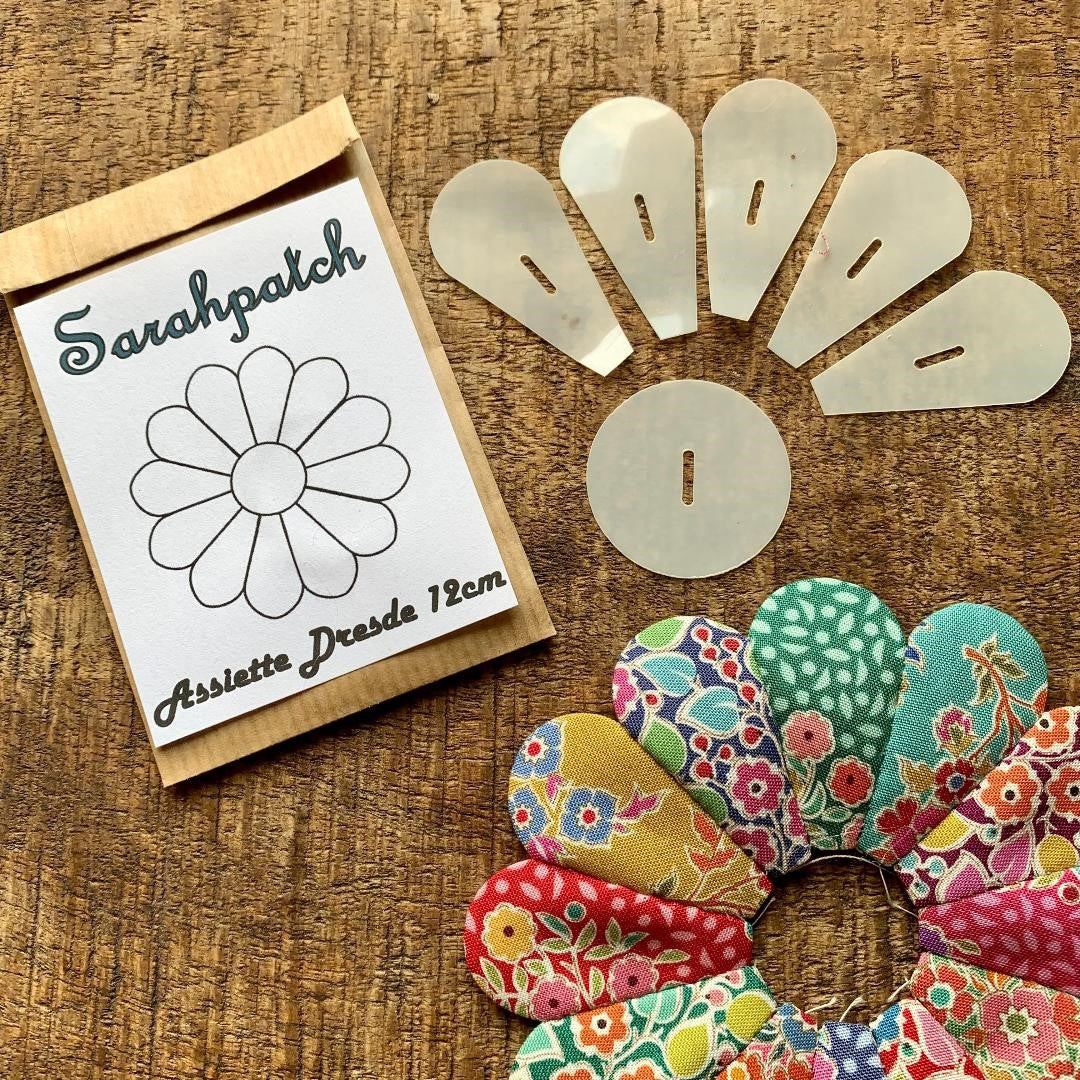 Gabarit Assiette Dresde 12cm