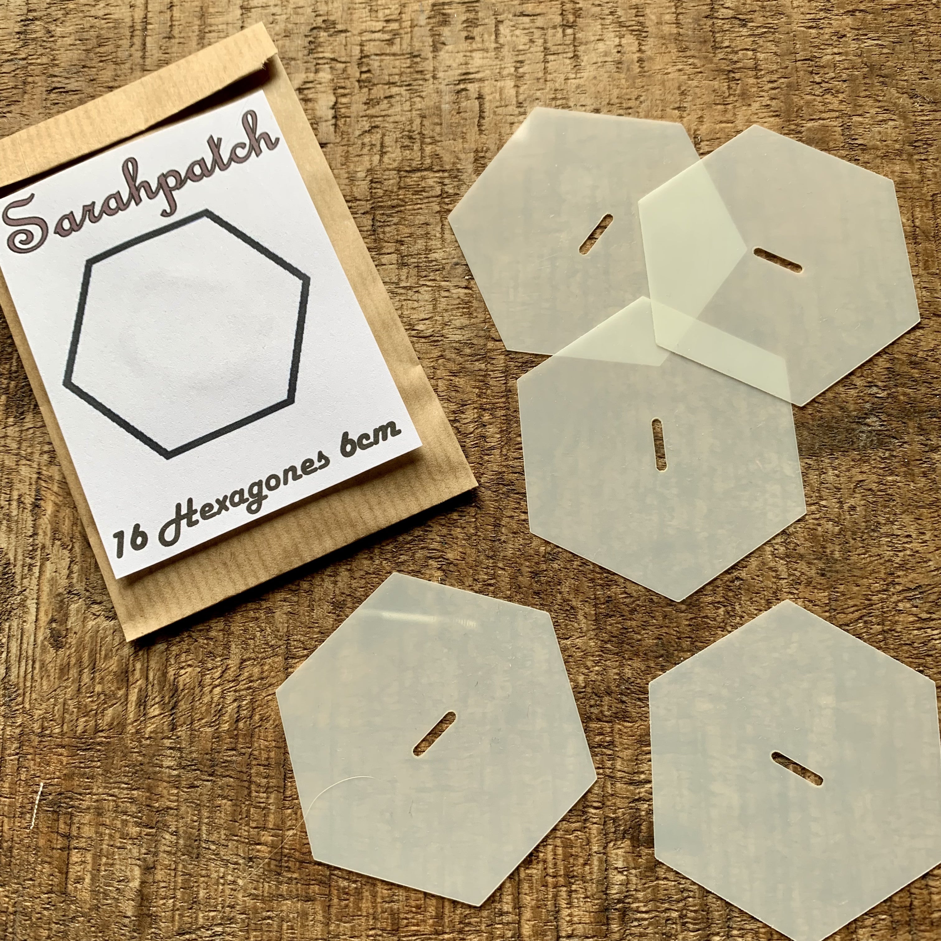 Gabarits Hexagone 6cm