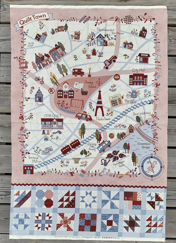 Panneau American country rose