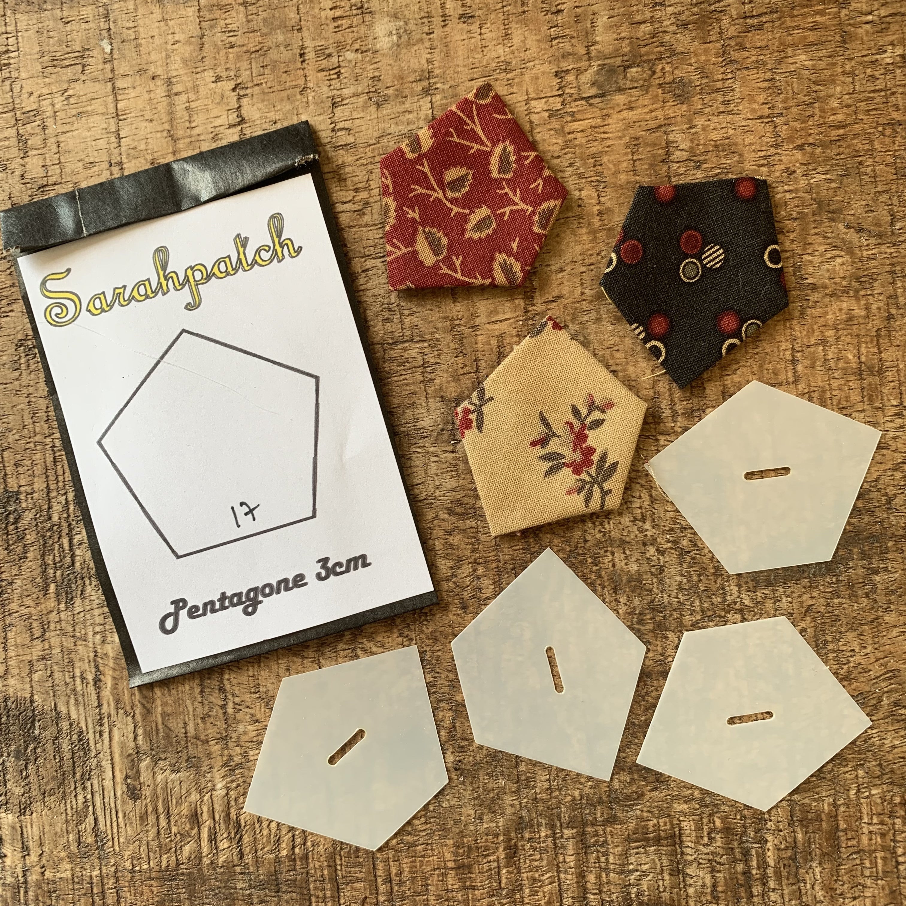 Gabarits Pentagones 3,5cm