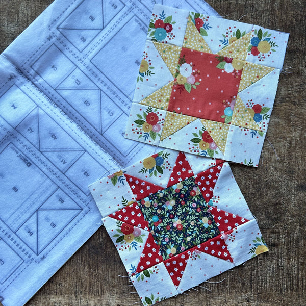 Supports à coudre étoile 15cm