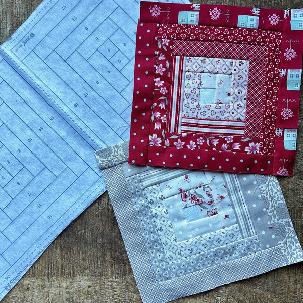 Supports à coudre Log cabin 20cm 2