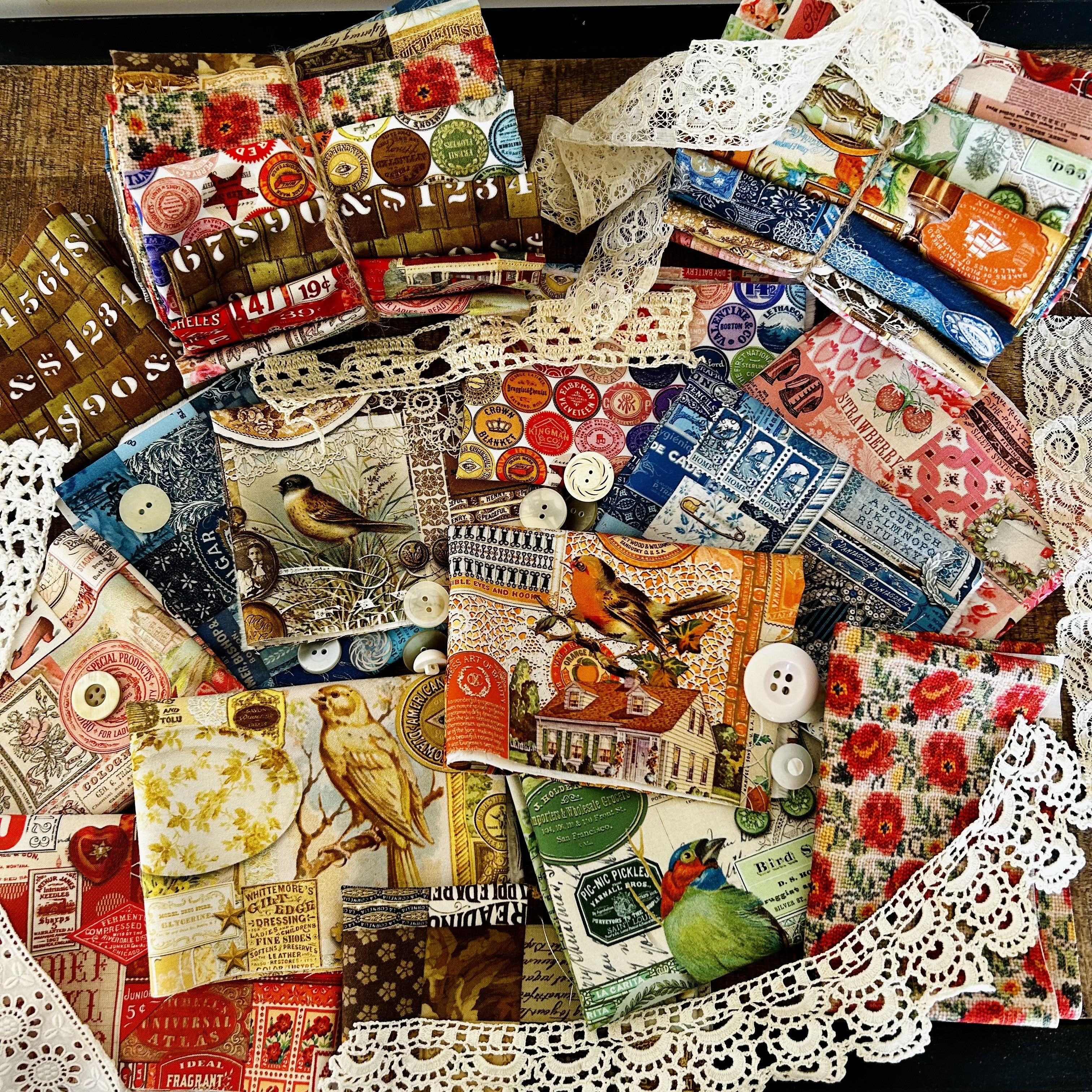 Pochette et pochon scrap