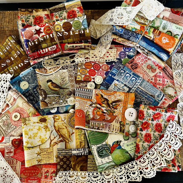 Pochette et pochon scrap