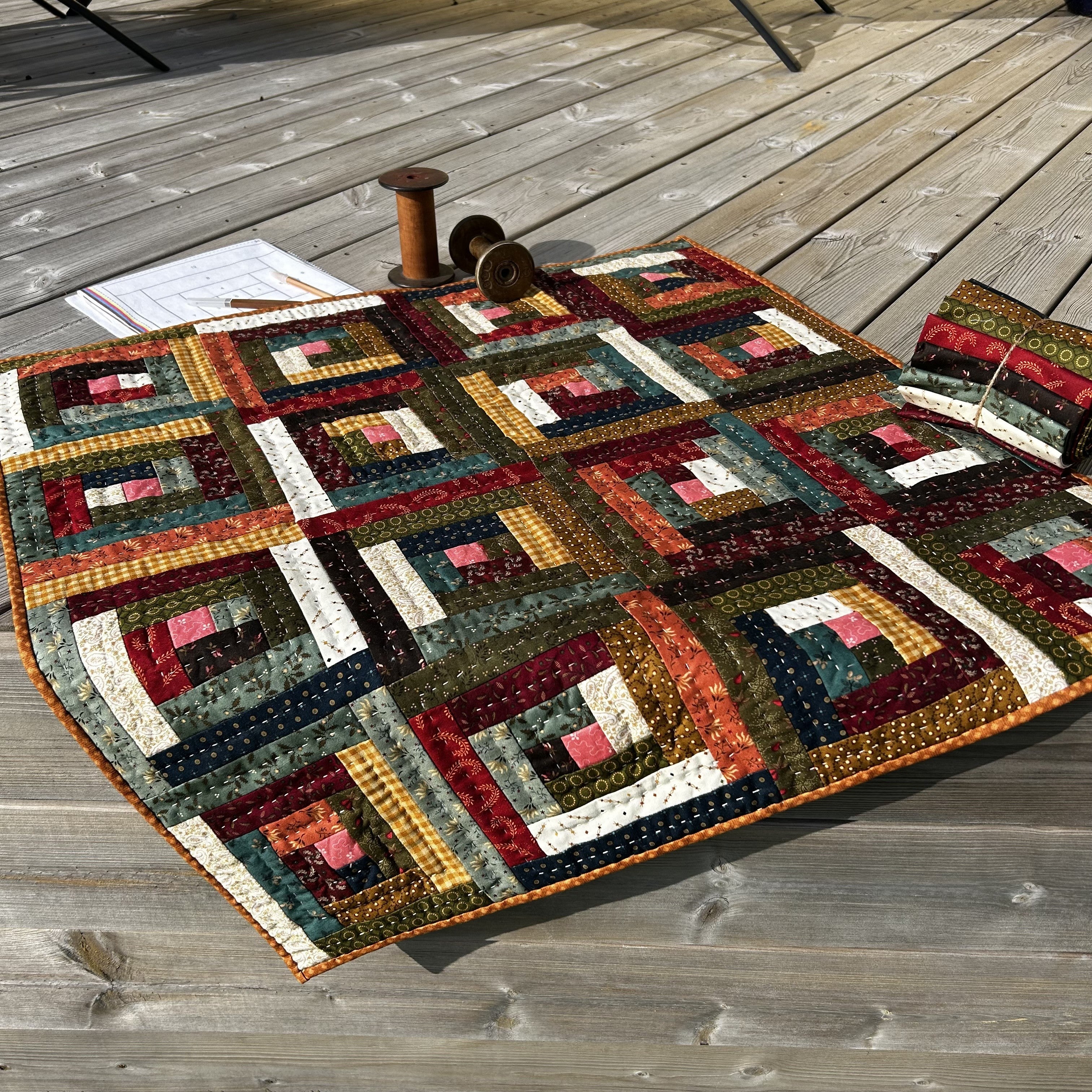 Patch Log Cabin Favorites