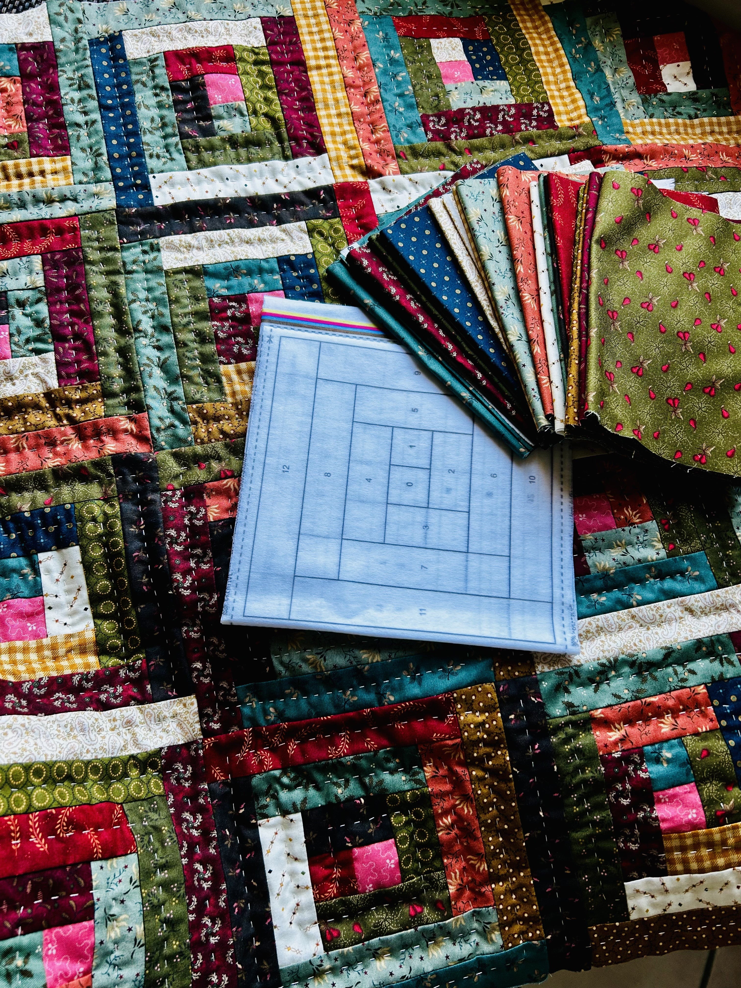 Patch Log Cabin Favorites