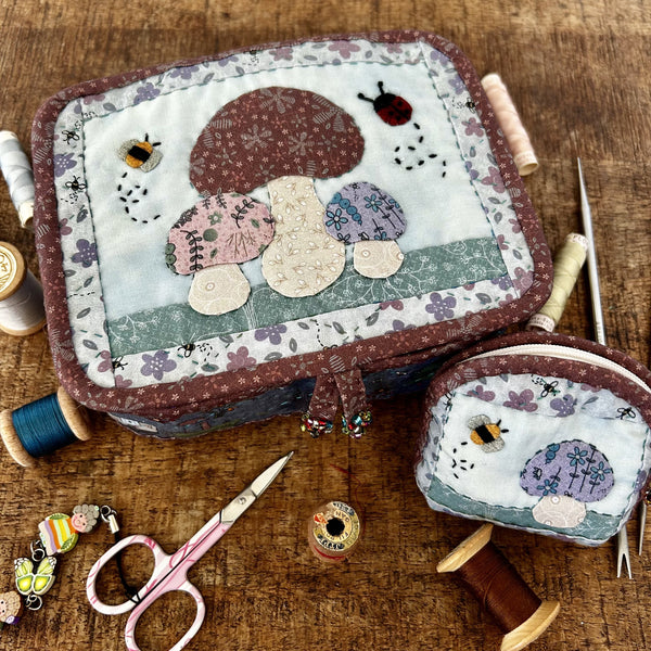 Coffret prairie grenat