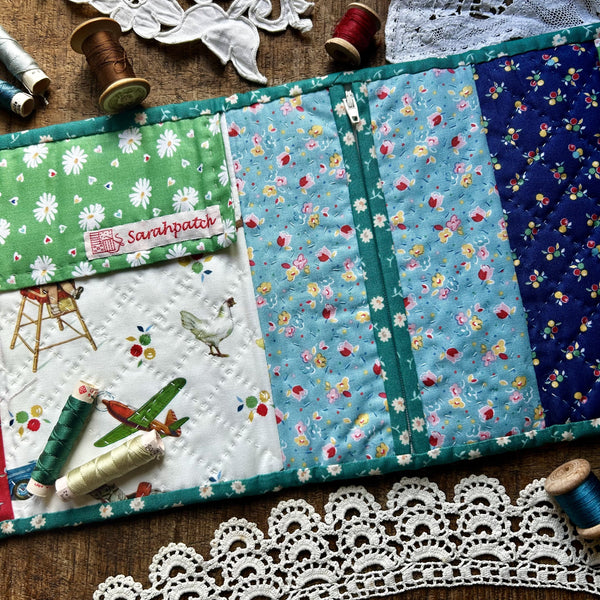 Kit Pochette couture verte