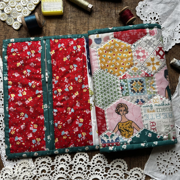 Kit Pochette couture bleue