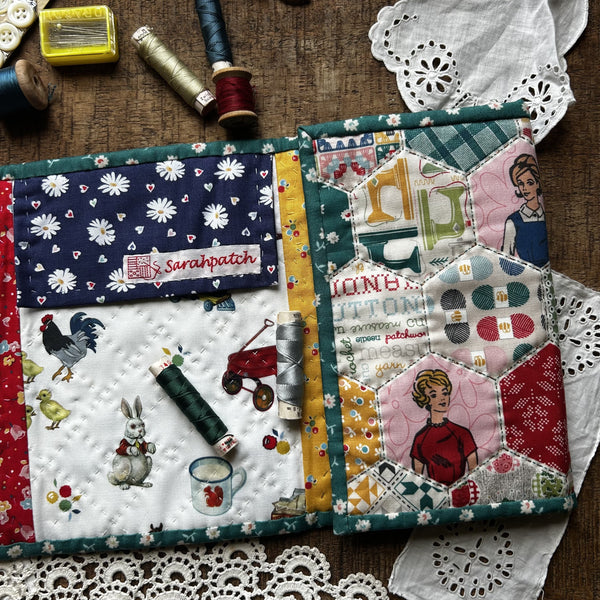 Kit Pochette couture bleue