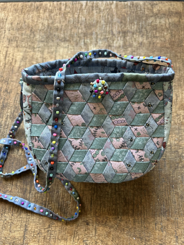 Kit Mini sac meshwork bleu