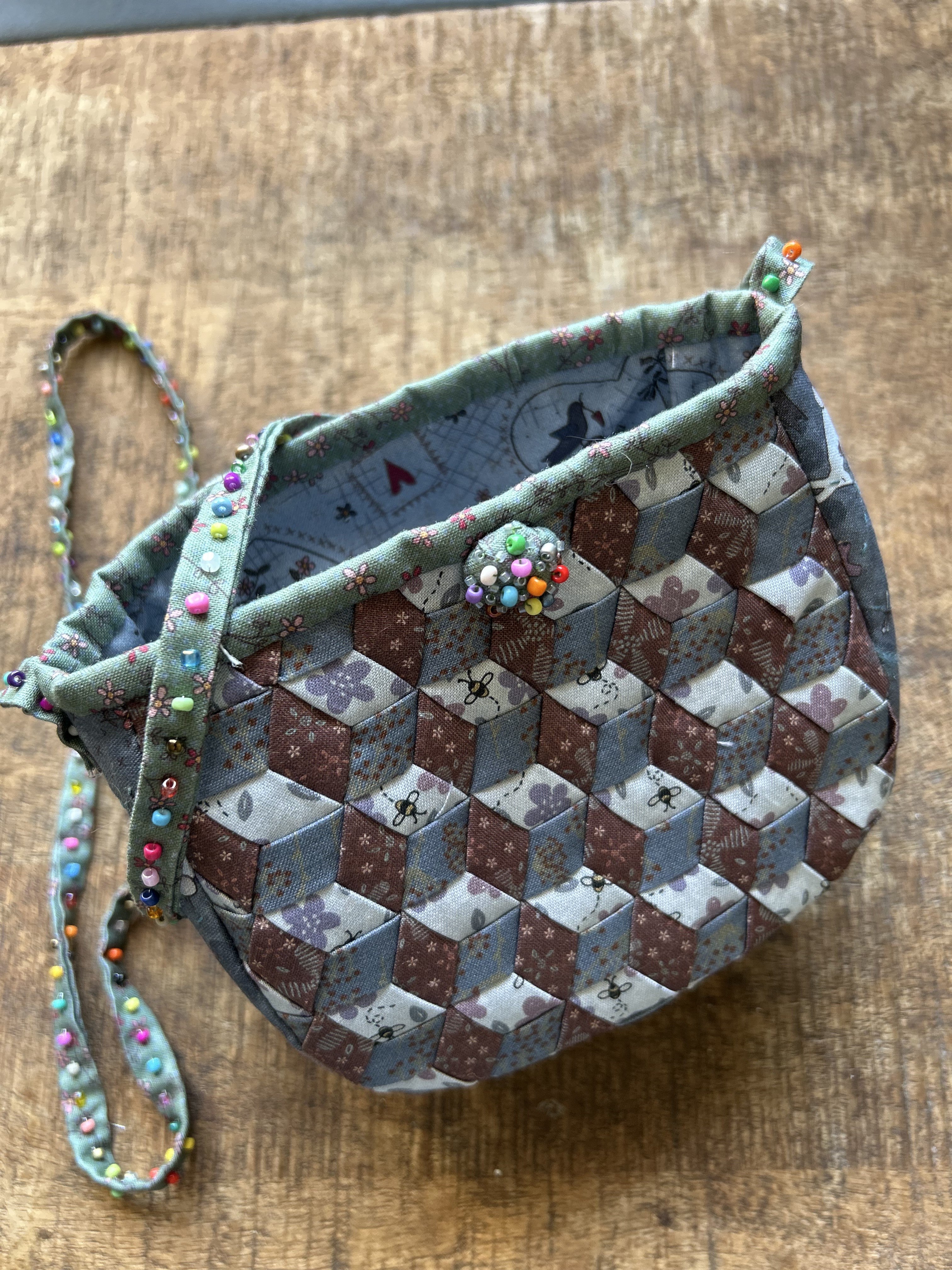 Meshwork Kit Kit Mini sac meshwork ciel