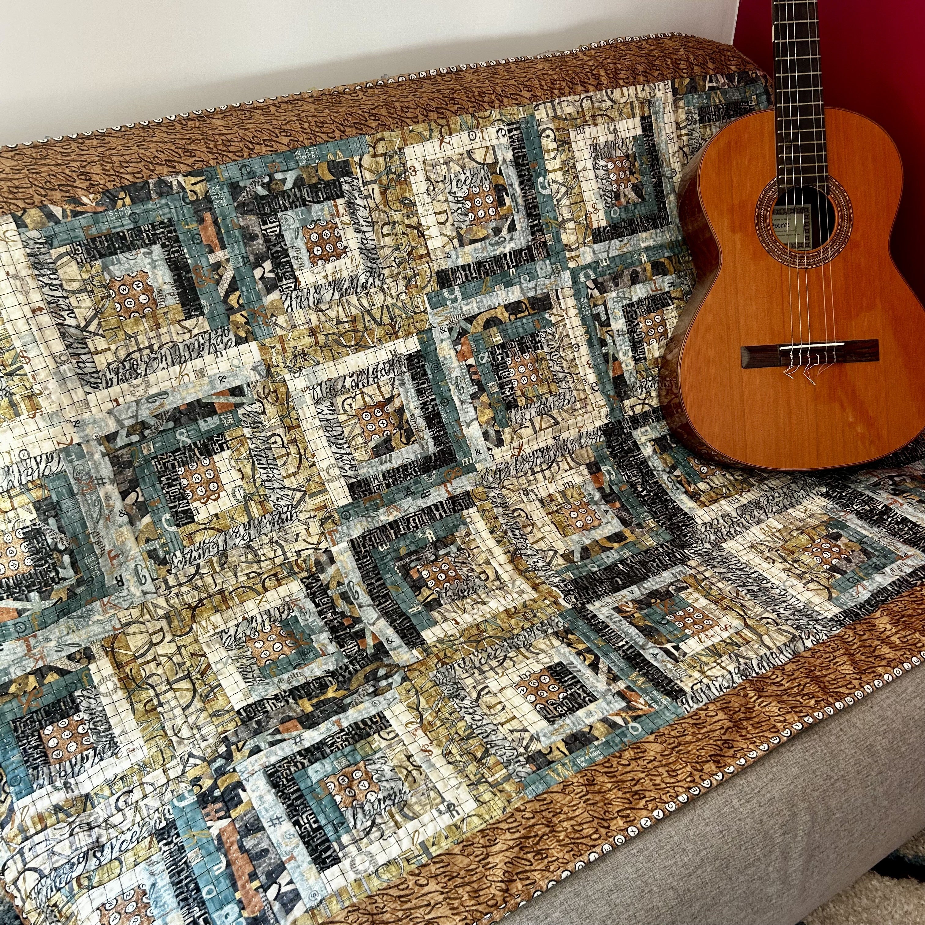 Kit Quilt Alphabet Urbain