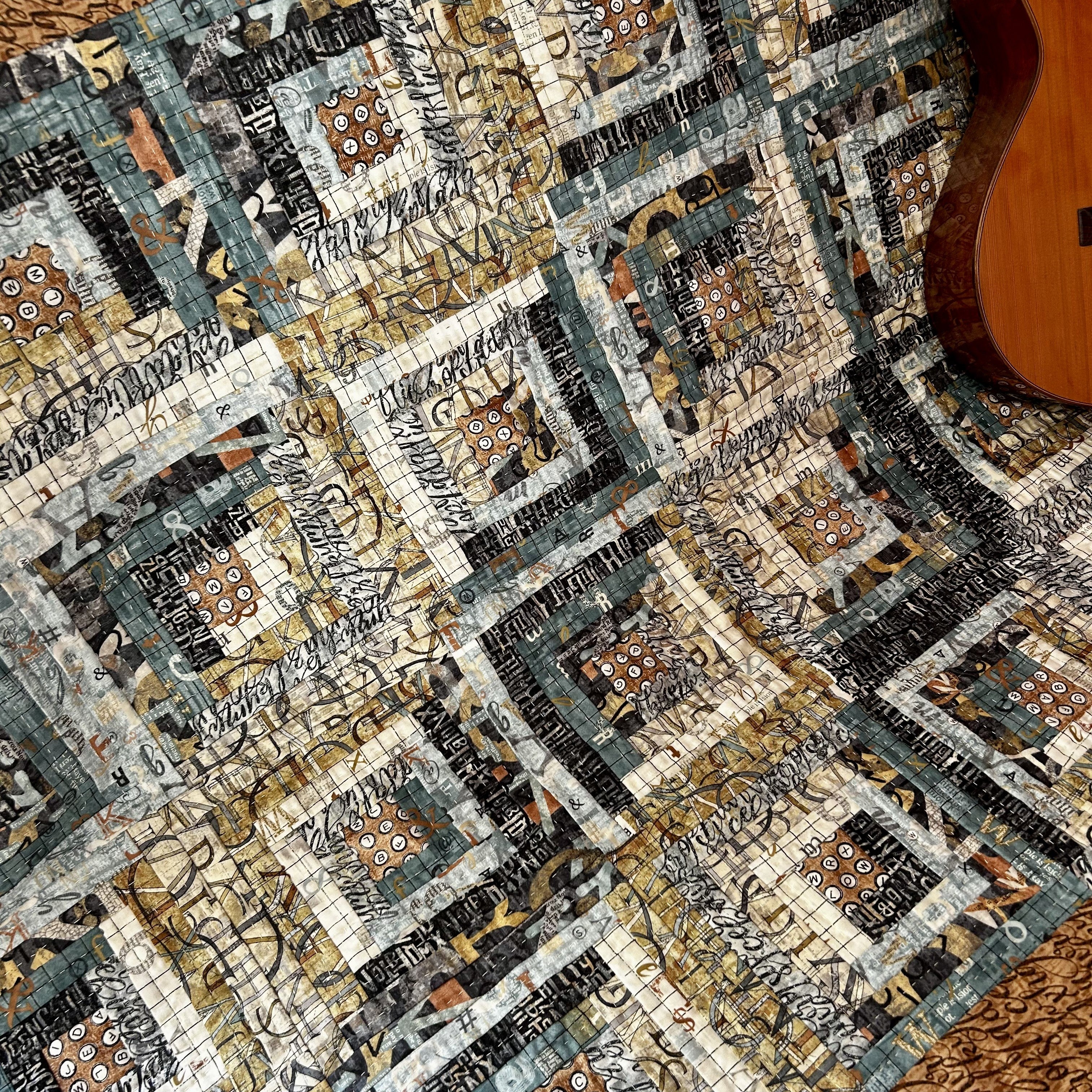 Kit Quilt Alphabet Urbain