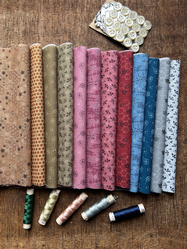 Tissus Patchwork Linette Jakobsen lot 2