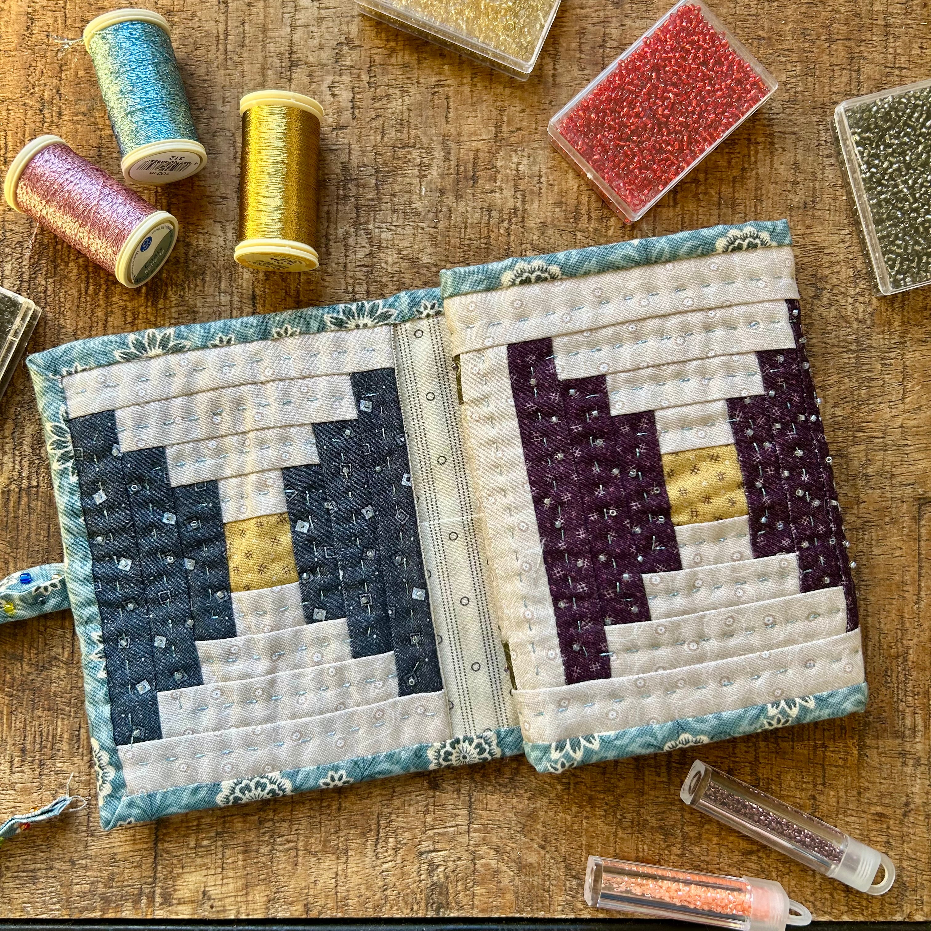 Kit patchwork Pochette marche du palais antique