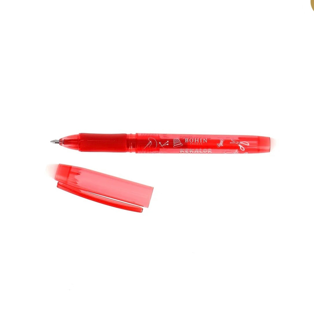 Stylo Kekalor BOHIN effaçable rouge