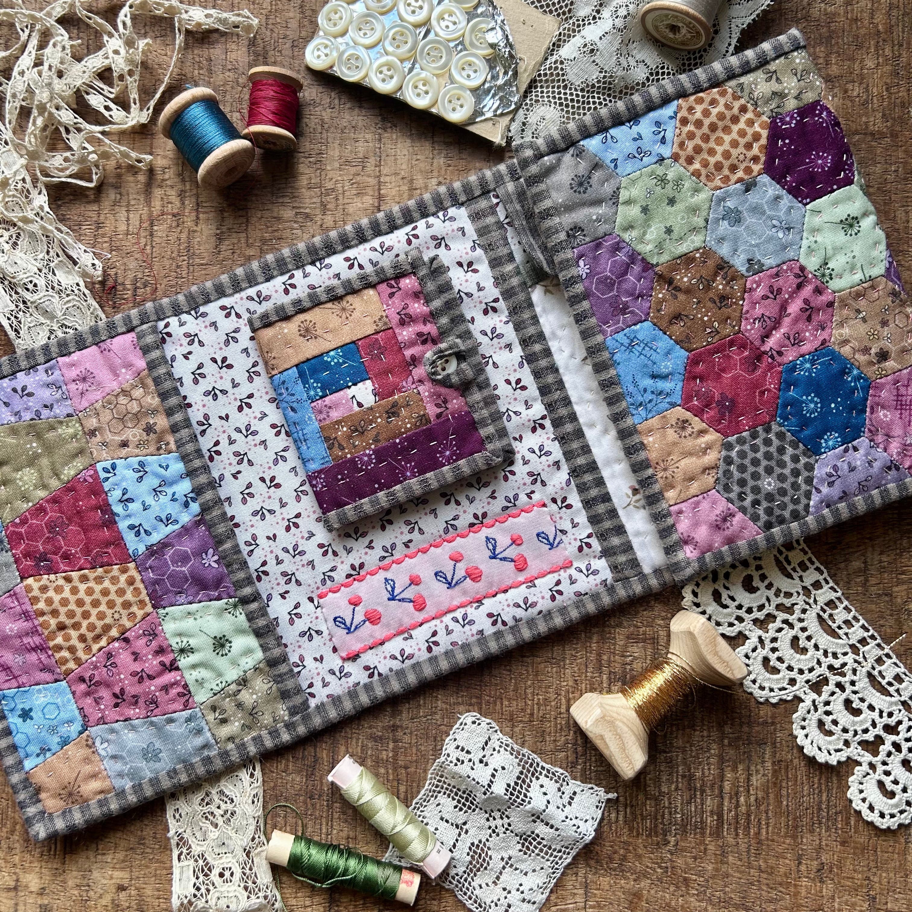 Pochette polychrome