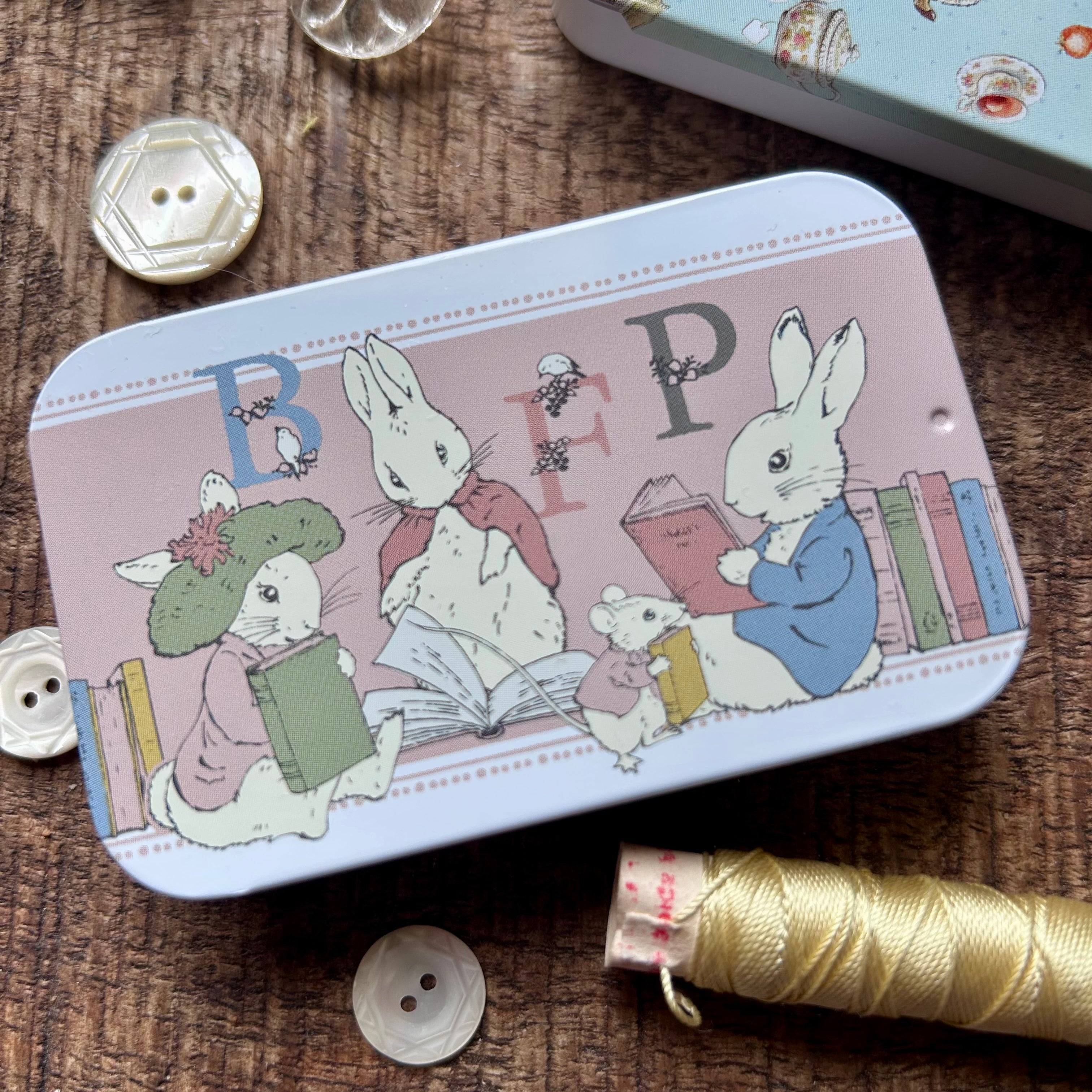 Boite Peter Rabbit rose
