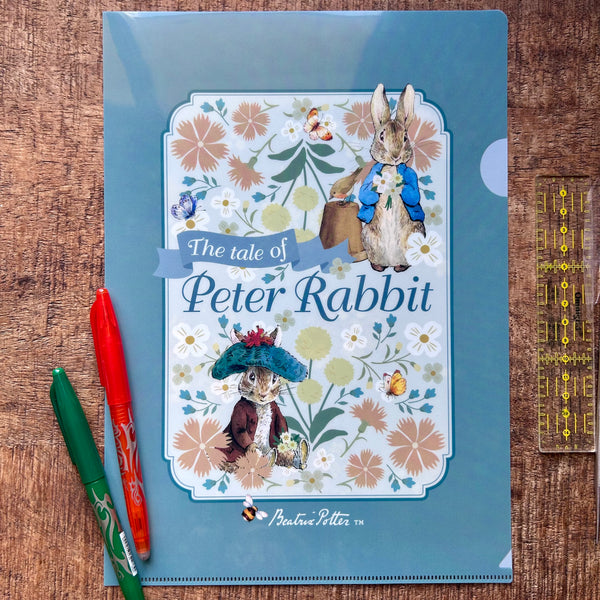 Pochette Peter Rabbit bleue